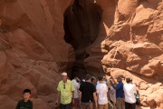 Jim exiting the slot canyon